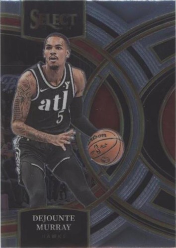 2023-24 National Treasures Dejounte Murray Timeline Materials #/99