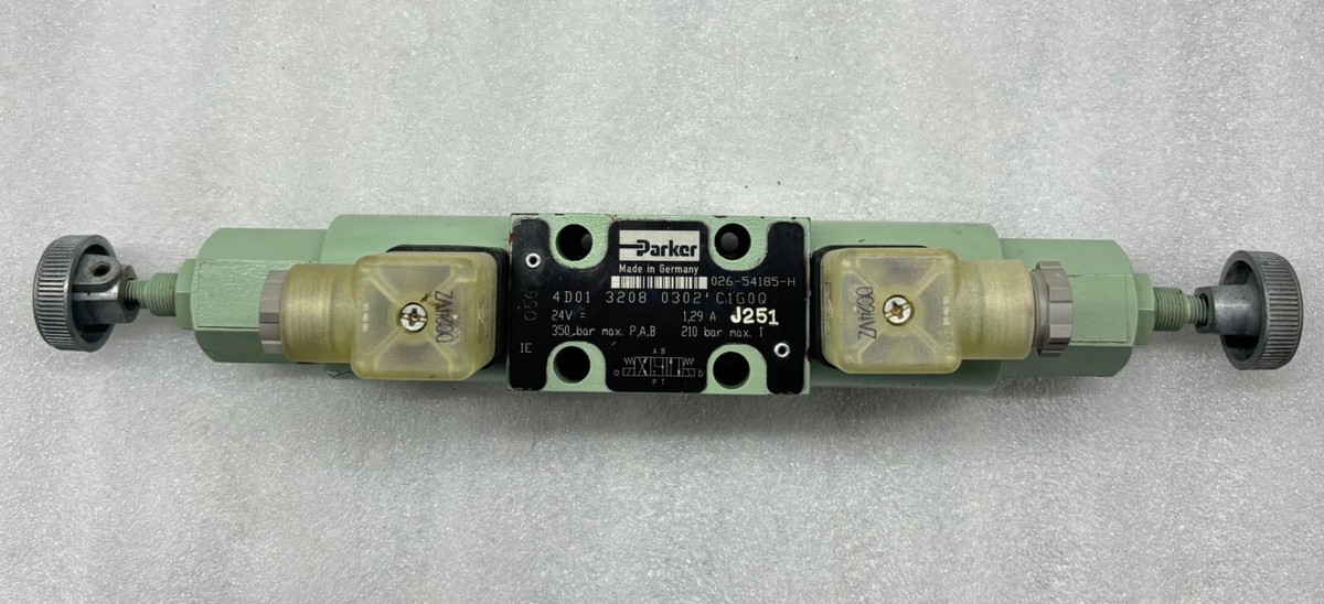 Parker Hydraulic Valve 4D01 3208 0302C1G0Q | eBay