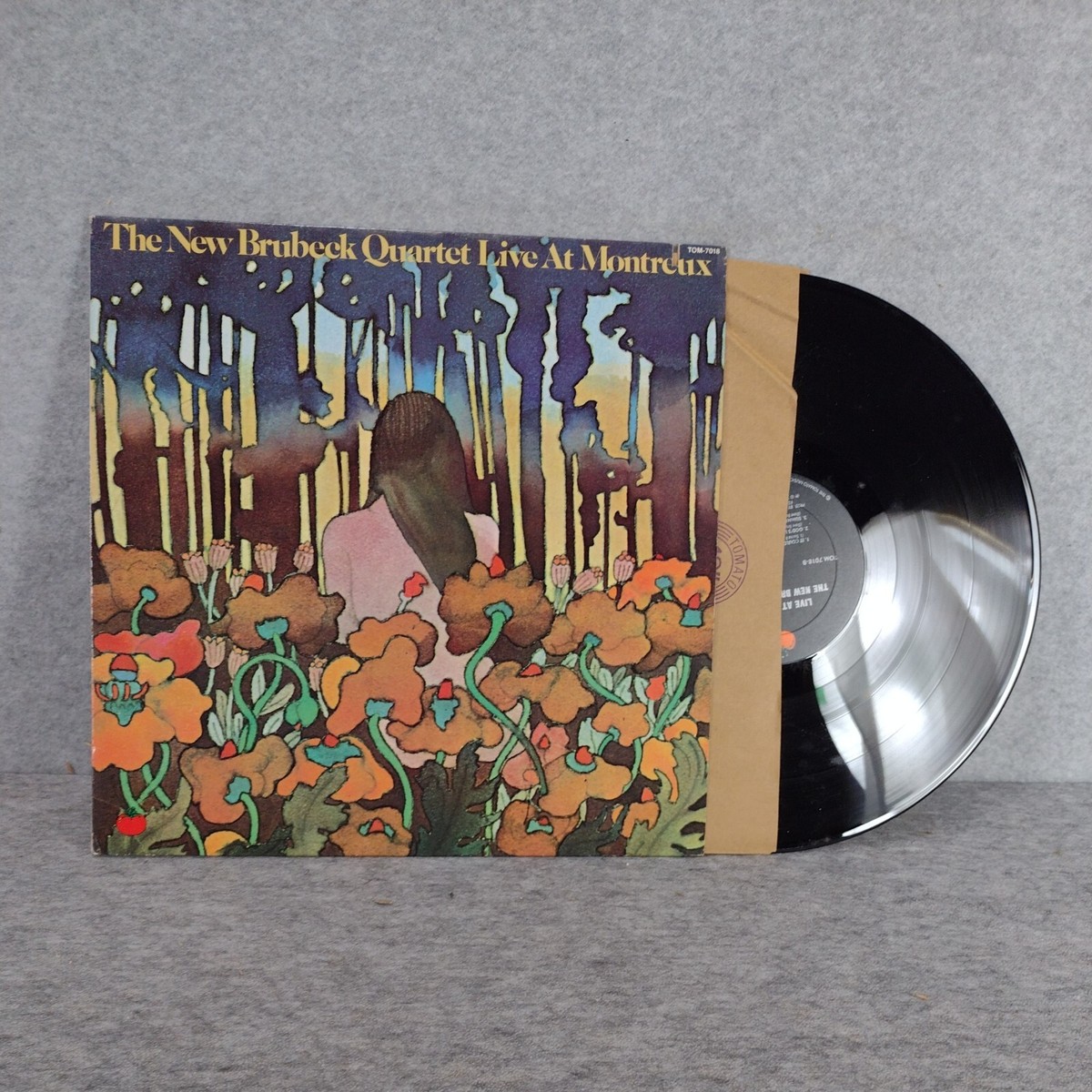 The New Brubeck Quartet– Live At Montreux-Vinyl LP-1978-Tomato TOM