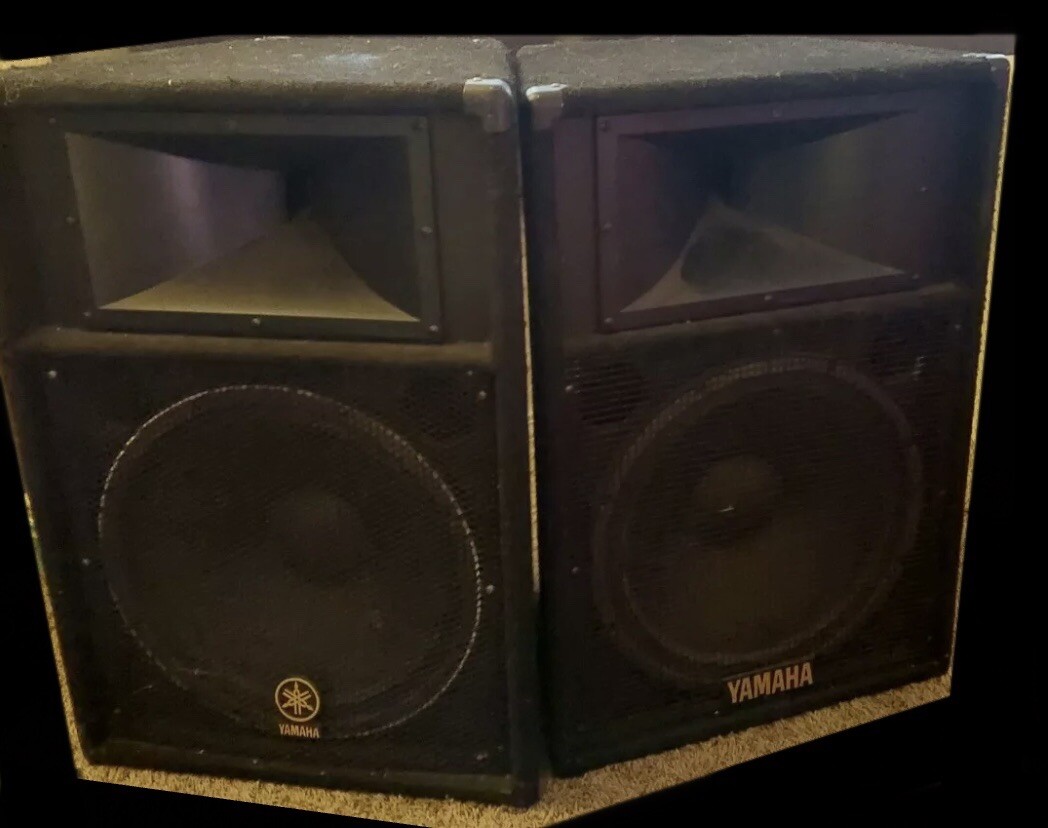 Yamaha S115IV Speakers PAIR - 1000W Peak | eBay