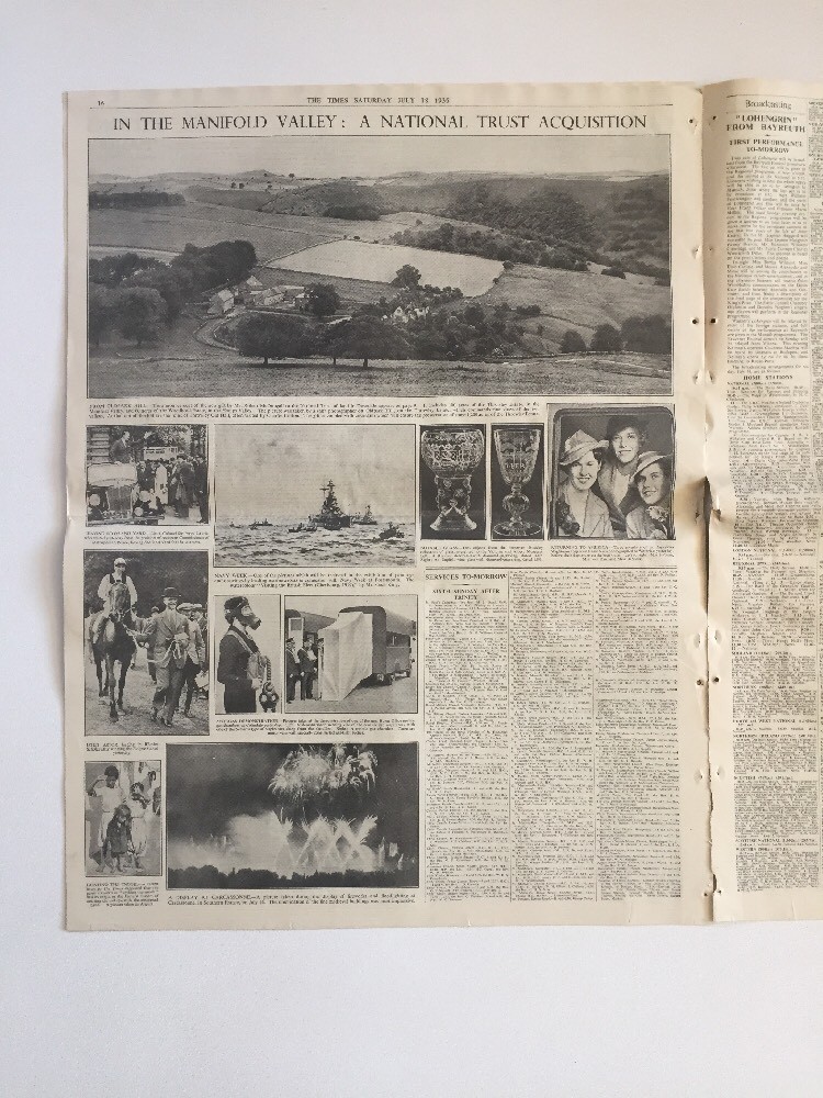 ◇ 大型 古書 『 THE TIMES LONDON 』1936 1月2月 【公式通販】