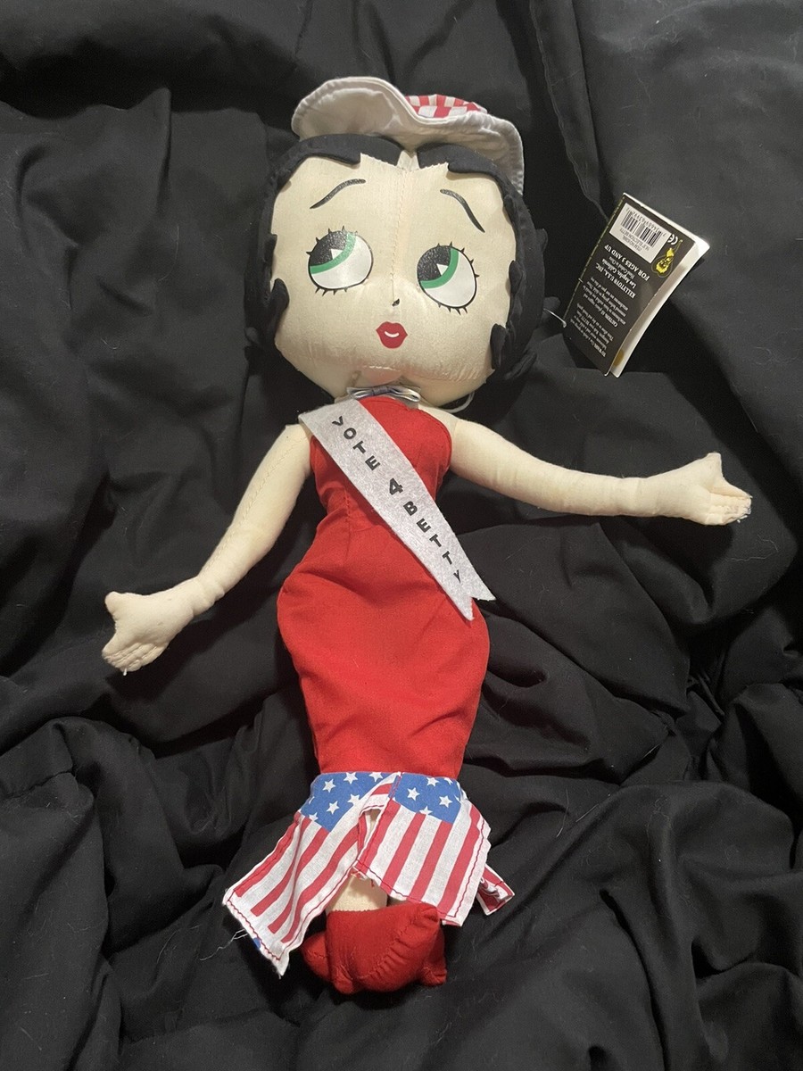 Betty Boop Plush Collector Doll “Election” Betty NWT | eBay