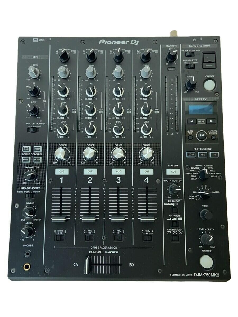 Pioneer DJ DJM-750MK2 4-channel Performance Audio Mixer DJM 750