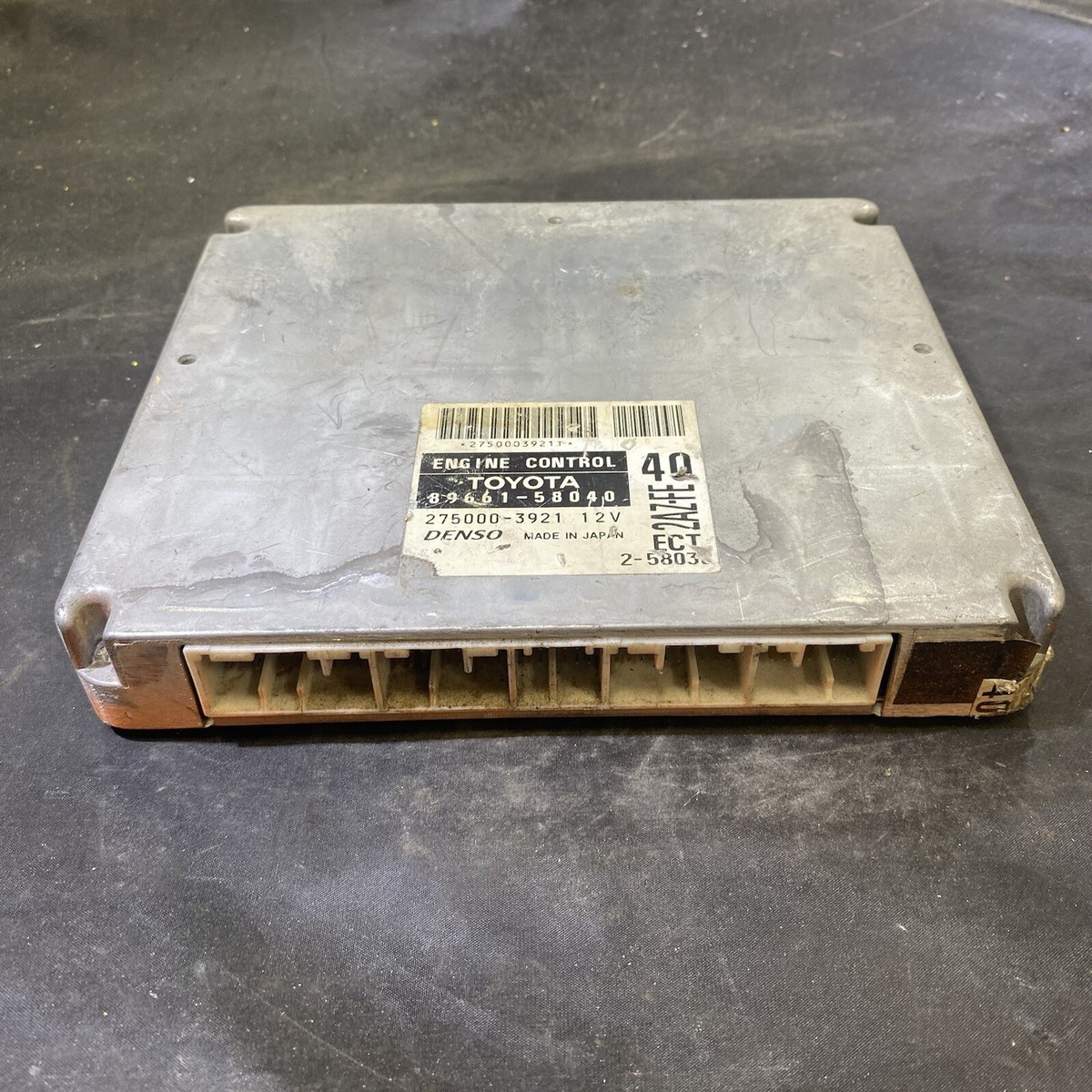 89661-58040 Toyota Computer Engine Control 8966158040 Genuine OEM