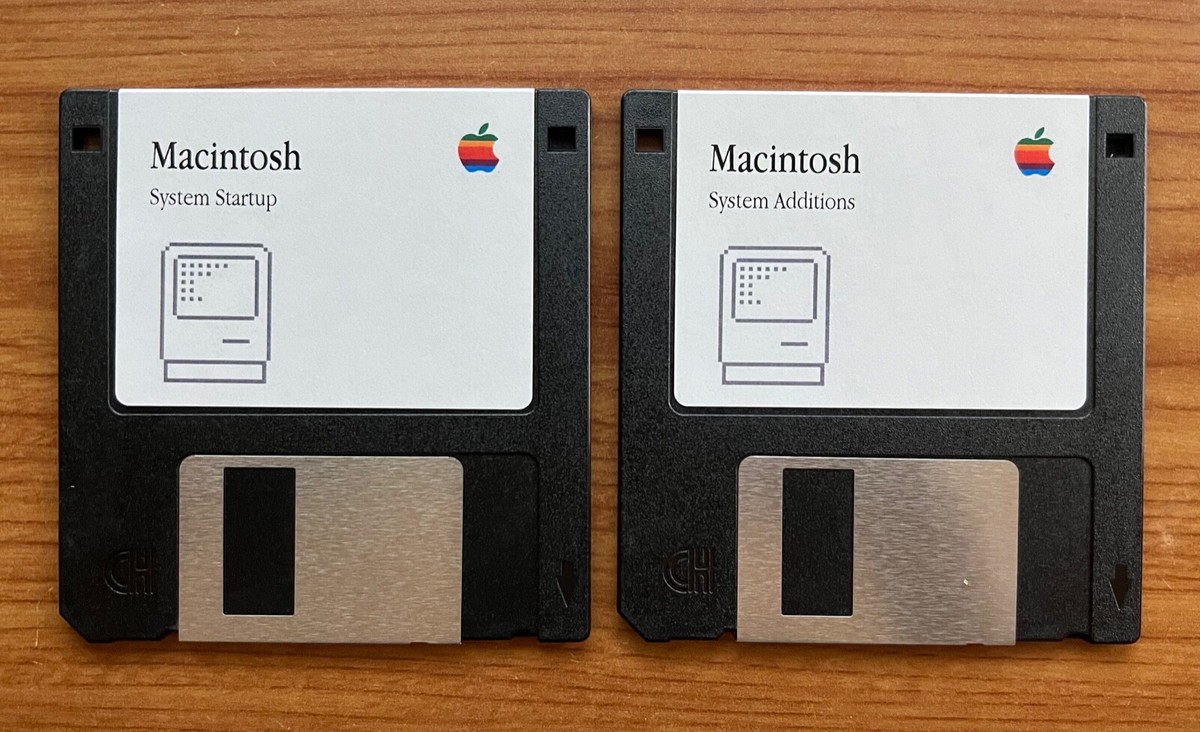 Apple Macintosh Startup Disk for Vintage Mac - System 6.0.8 1.44MB