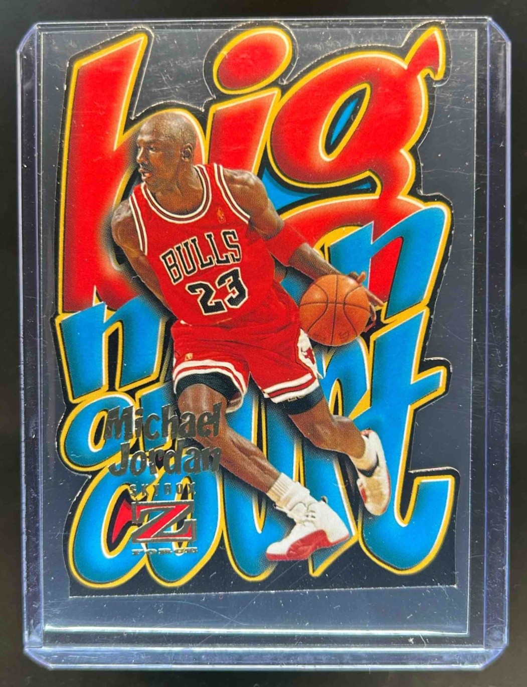 Michael Jordan 1996 Skybox Z-Force #4 Big Men on Court Price Guide