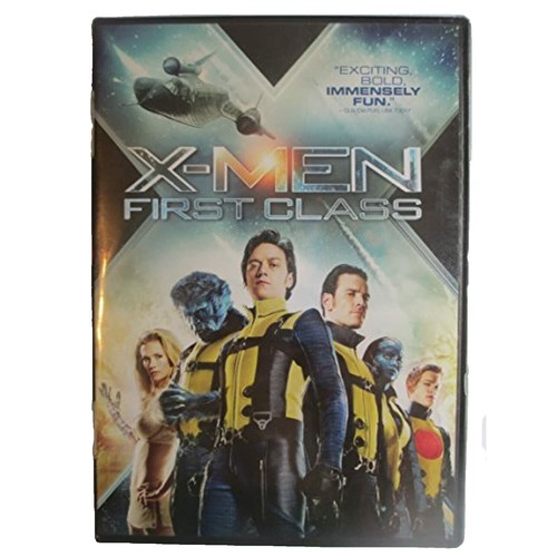 X-Men: First Class (DVD, 2011) James McAvoy Michael Fassbender