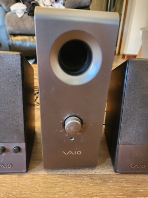 SONY Vaio Computer Speaker Sound System PCVA-SB1 & VGP-SP1