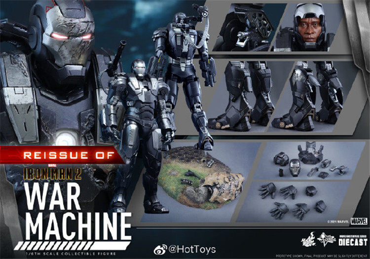 Hot Toys 1/6 War Machine Mk1 MMS331-d13 Iron Man 2 Die-cast Mark 1