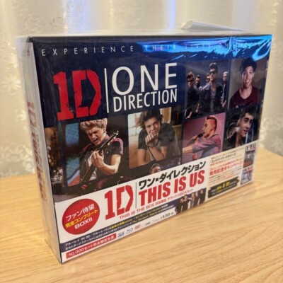 One Direction THIS IS US THIS IS THE BOX Japan Limited Deluxe BOX