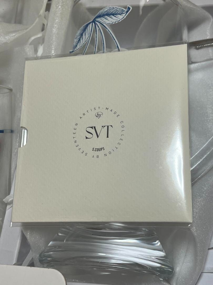 SEVENTEEN S.COUPS Artist Made Collection DOMINO GLASS SET POP UP