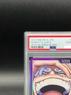 PSA 10 Luffy OP09-061 L-P Parallel Emperors in the New World ONE