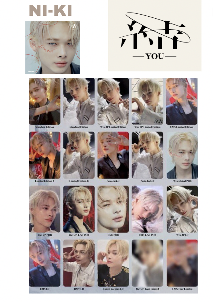 ENHYPEN NI-KI Japan 3rd Single 