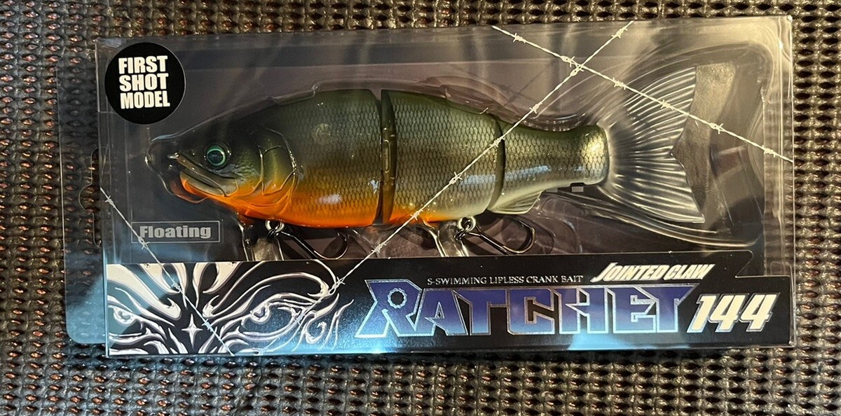 GAN CRAFT JOINTED CLAW RATCHET 144 Floating FIRST SHOT MODEL