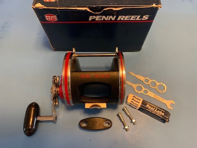PENN SPECIAL SENATOR 114HLW 6/0 WIDE TROLLING FISHING REEL NEW IN