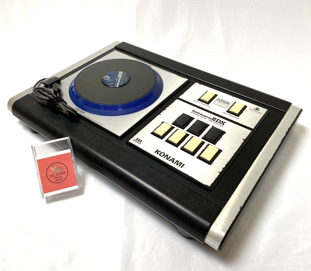 KONAMI beatmania IIDX arcade style controller Tested to work USED