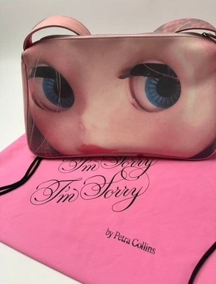 I'M SORRY by Petra Collins Blythe Doll Print Bag SSENSE Pink