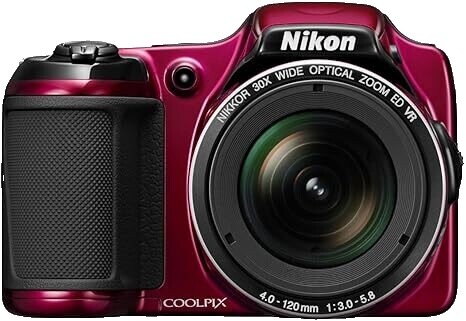 Nikon COOLPIX S6200 Pink Digital Camera 16.0MP 10x Optical Zoom