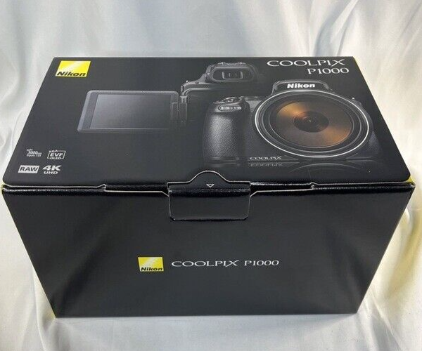 Nikon COOLPIX P1000 digital camera black Telesphoto Zoom Lens x125