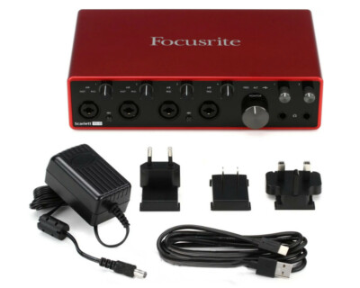 Focusrite Scarlett 18i8 3rd Gen 18x8 USB Audio Interface 8 Line