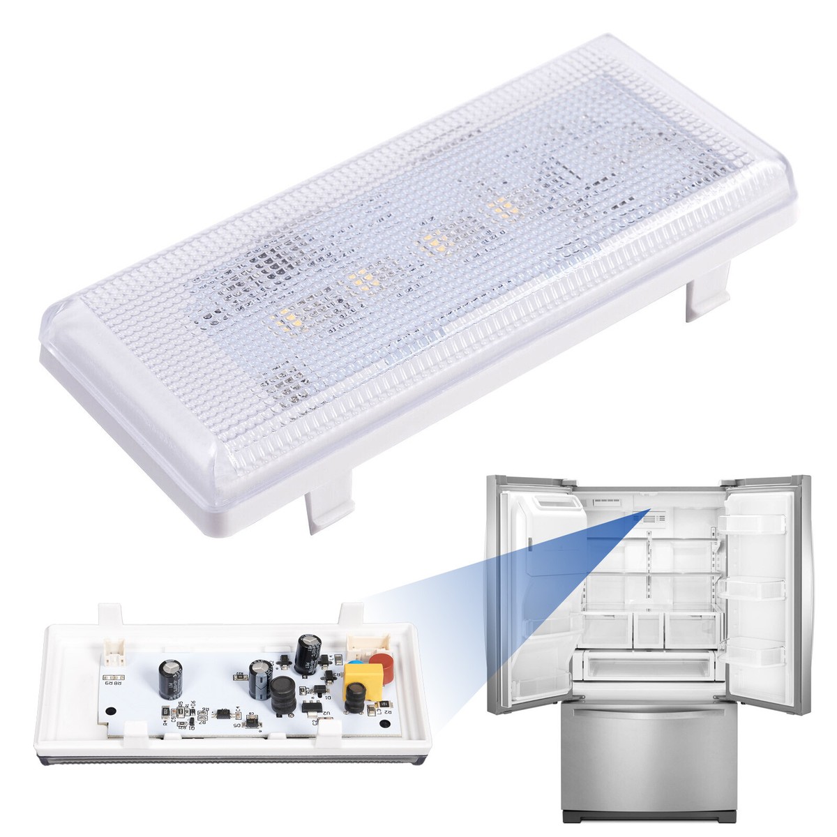 LED Light Module Assembly Replacement For Whirlpool Refrigerator