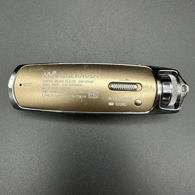 Sony Walkman NW-S706F Portable Audio Player 4GB Gold Tested