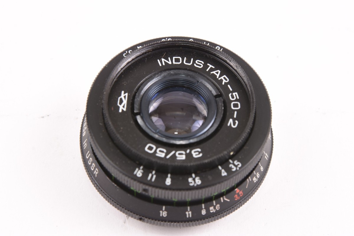 Russian Industar 50-2 50mm f 3,5 Bokeh Portrait Lens M42 Mount #DV