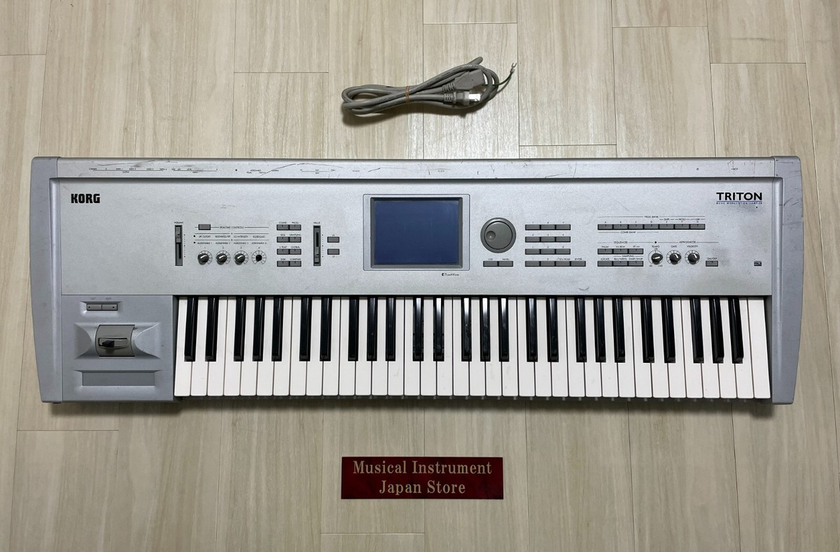 For Parts Korg Triton 61-Key Keyboard Synthesizer Sampler with