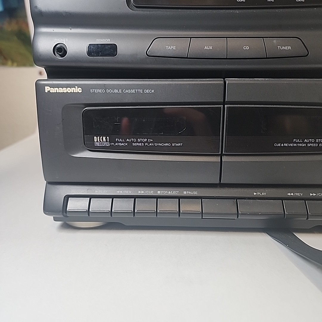 Panasonic SL-DH66 MASH 3 Disc System CD Changer Untested for sale