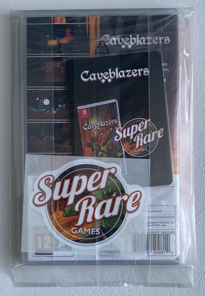 Caveblazers (Nintendo Switch, Super Rare, New & Sealed, MINT) | eBay