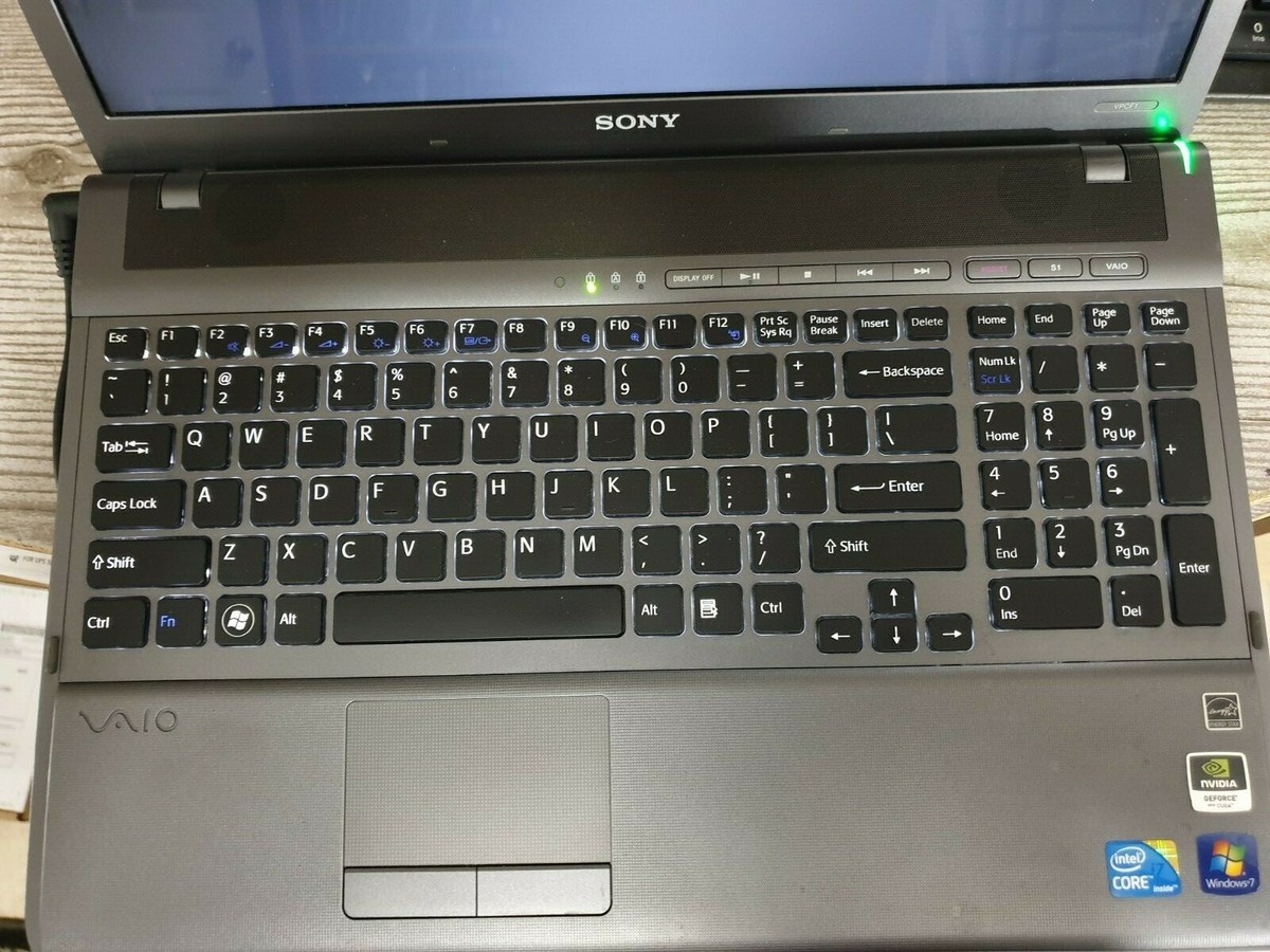 Sony VAIO INTEL CORE I7-Q740 1.73 GHz 16.4IN 500GB 8GB Ram Win10