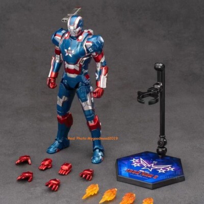 ZD Marvel Iron Man War Machine Iron Patriot Action Figure