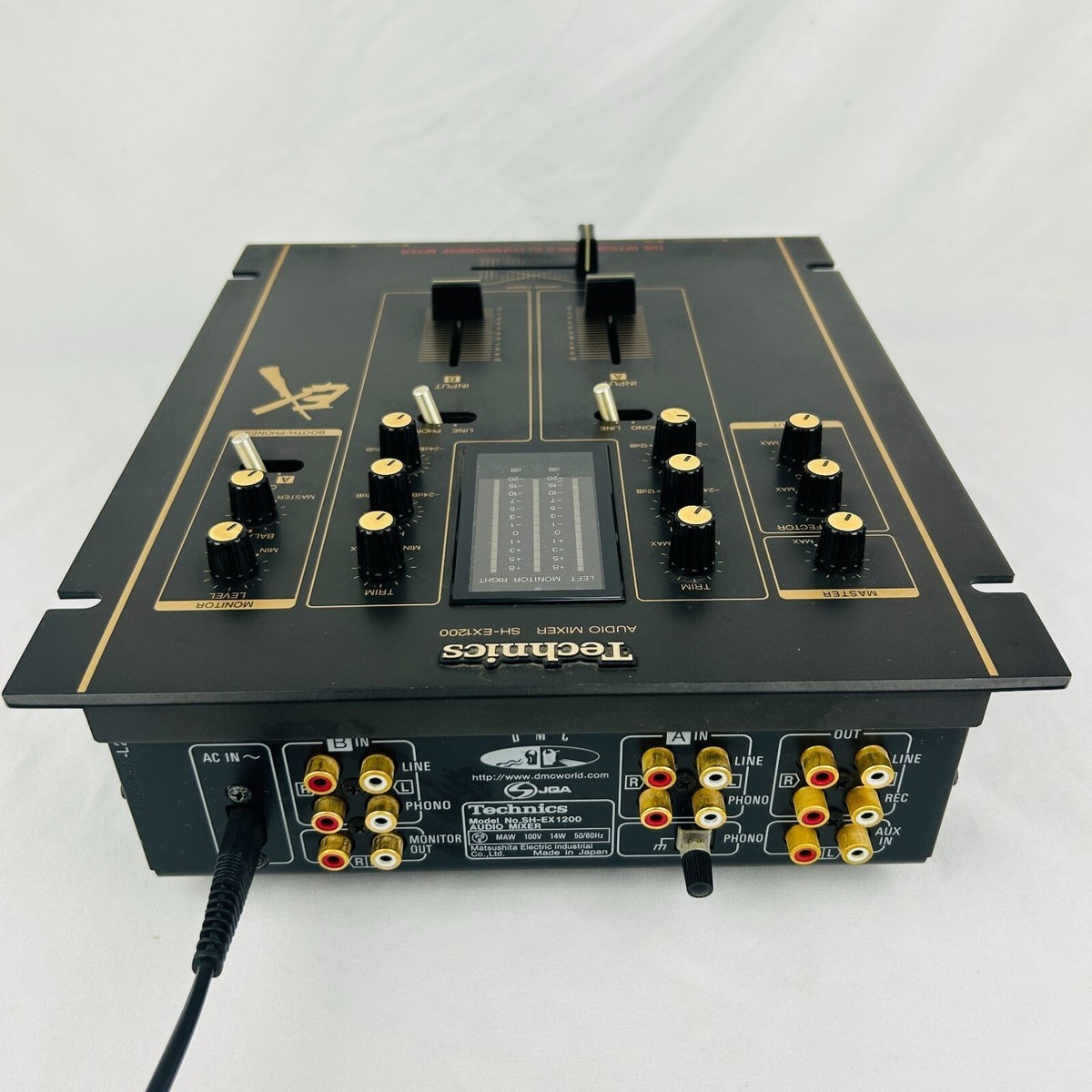 Technics SH-EX1200 Black Audio Mixer DMC The Official World DJ