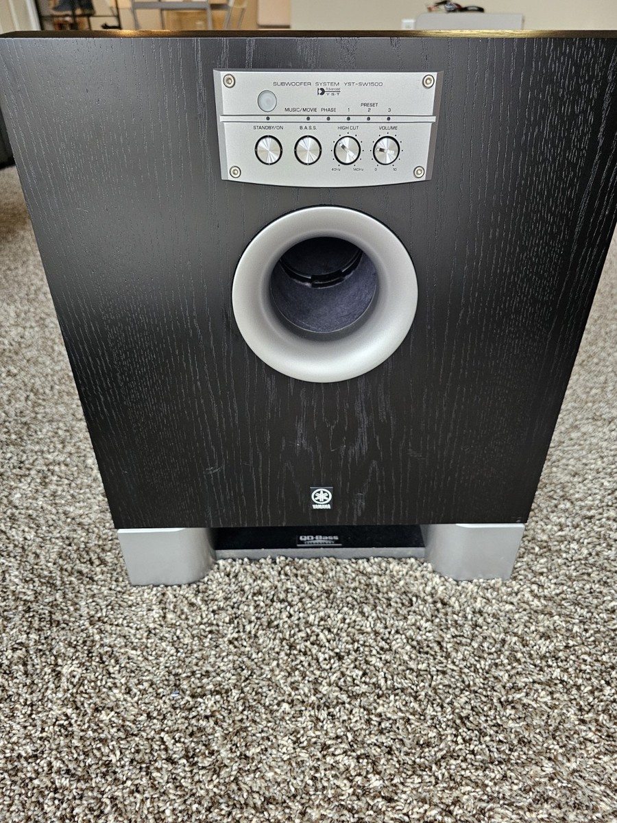YAMAHA YST-SW1500 サブウーファー 現状品 中古品】YAMAHA サブ