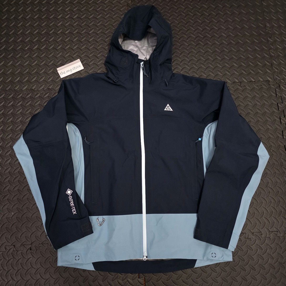 Nike ACG ADV Gore-Tex Misery Ridge Blue Jacket Mens M-TALL FV8641