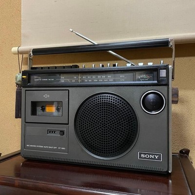 Sony CF-1980 Radio Cassette Recorder Pro1980 Maintained Japanese