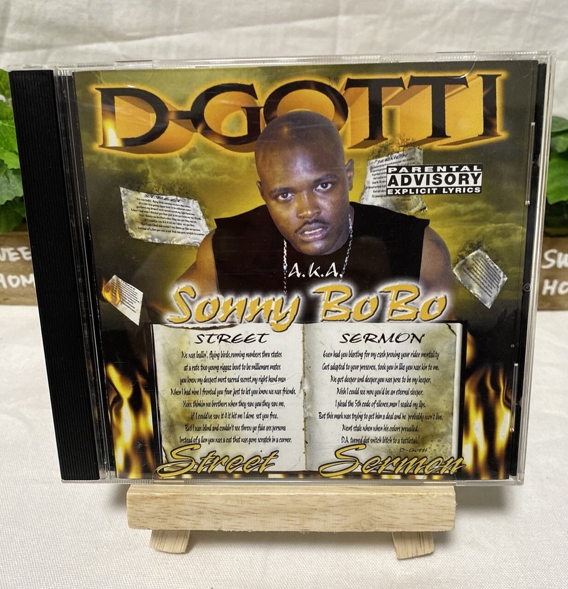 D-Gotti / Street Sermon 2000 Gangsta Rap G-Funk CD Album Rare from