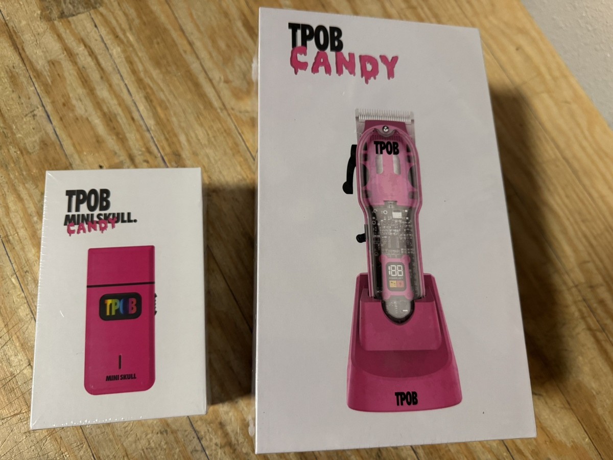 TPOB Slime 2 Candy Edition Pink Hair Clippers + Mini Skull Single
