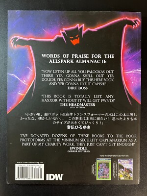 Transformers Animated The Allspark Almanac II by Jim Sorenson