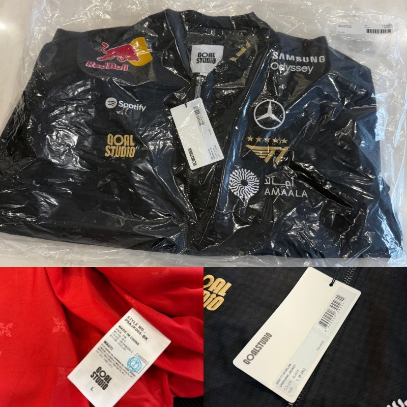 2025 T1 Worlds Uniform Jacket Black League of Legends LOL / From