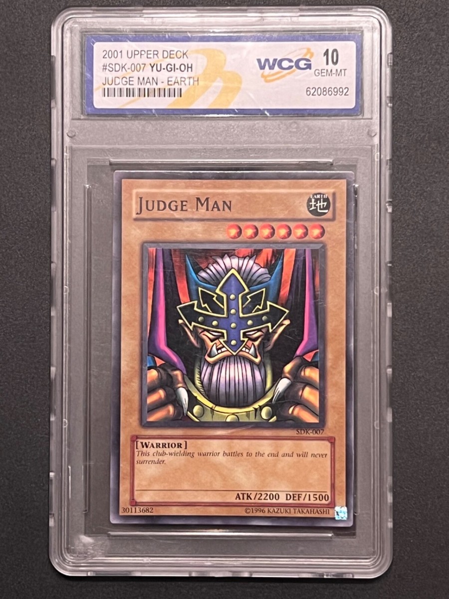 2001 YU-GI-OH! Judge Man-Earth #SDK-007 | eBay