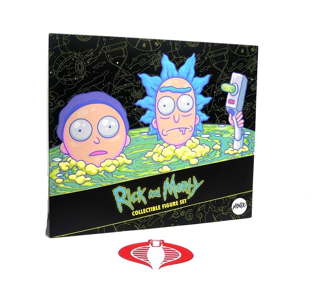 Rick and Morty Deluxe Collectible Figure Set 1:6 Scale Mondo New