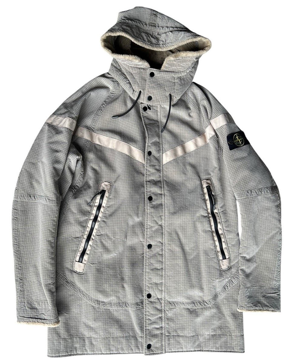 Stone Island x Nike Jacquard 2016 Grid On Wool Fur Windrunner