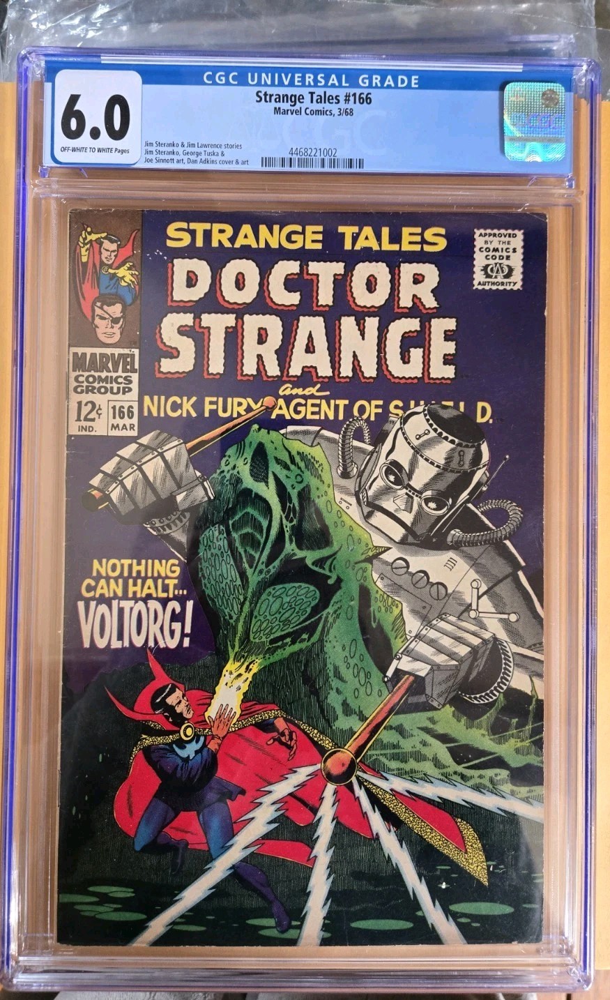 アメコミリーフ Doctor Strange #1 CGC 6.0 Doctor Strange #1 Value