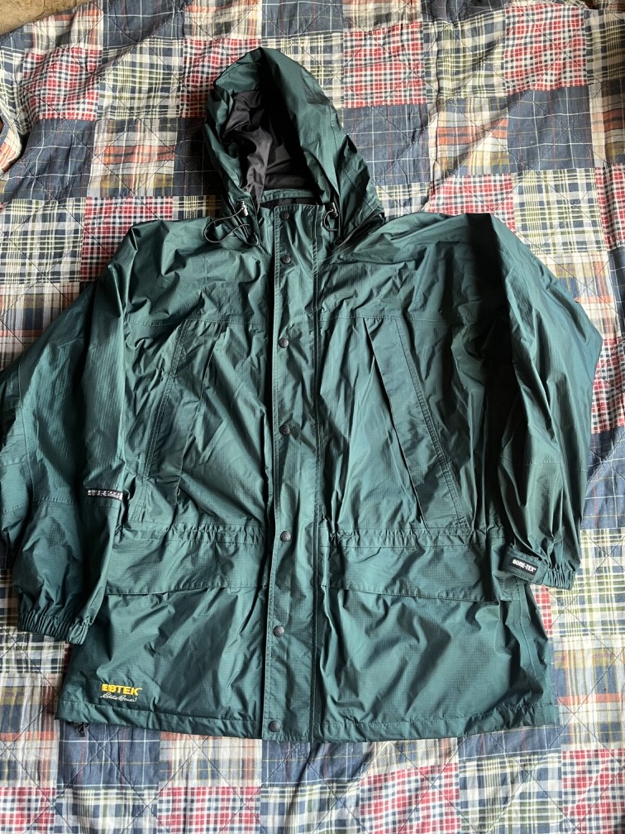 Vintage 90's Eddie Bauer EBTEK Gore-Tex Waterproof Parka Jacket