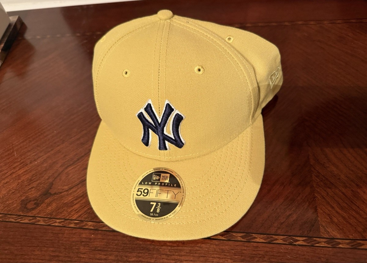 Aime Leon Dore ALD New Era New York Yankees Fitted Hat Cap Yellow