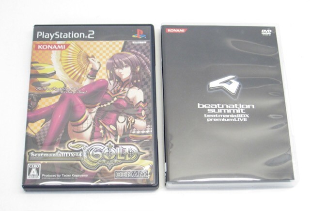 Beatmania IIDX 14 GOLD Limited Edition PS2 w/ Slipcase & DVD Japan