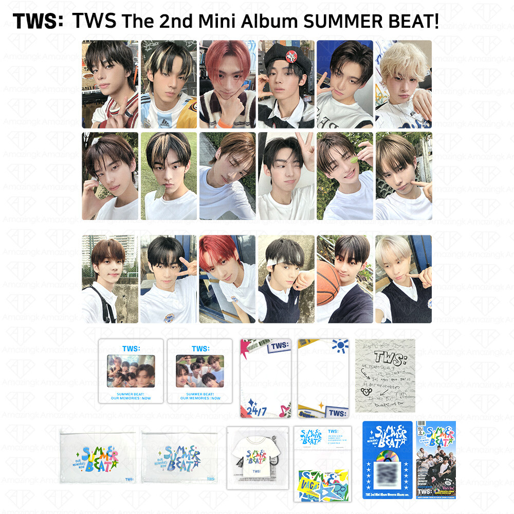 TWS The 2nd Mini Album SUMMER BEAT Official Photocard Shinyu