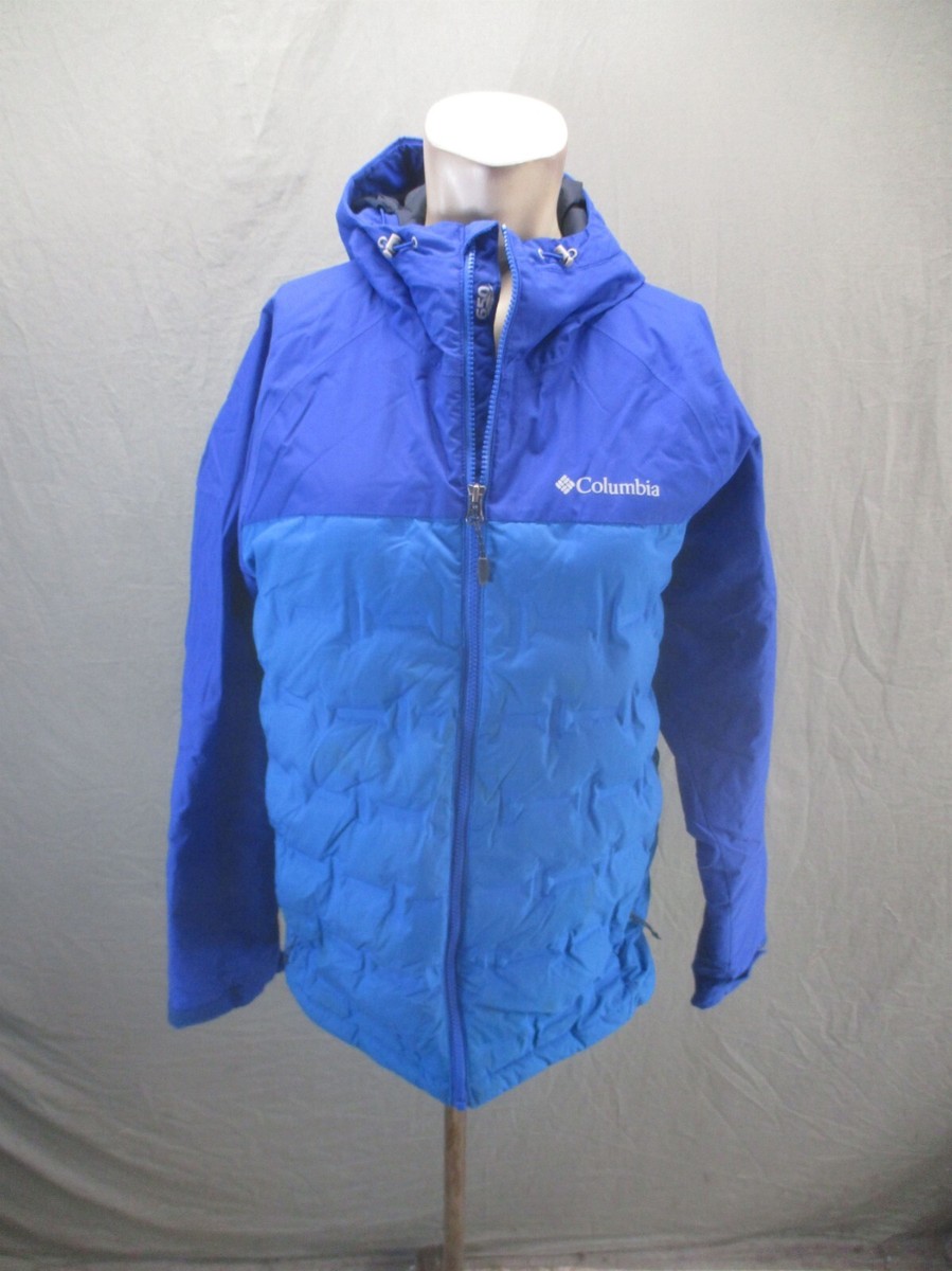 Columbia OMNI-TECH 650 Size S Men 100% Nylon Blue Down Feather