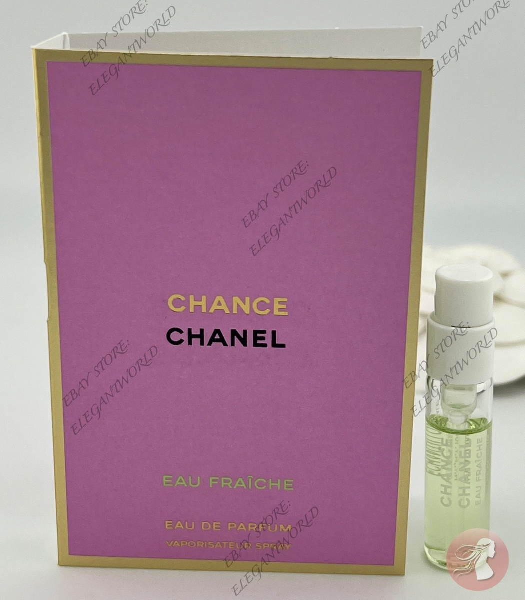 Chanel Chance Eau Fraiche Eau De Parfum Vial Spray SAMPLE 0.05 Oz
